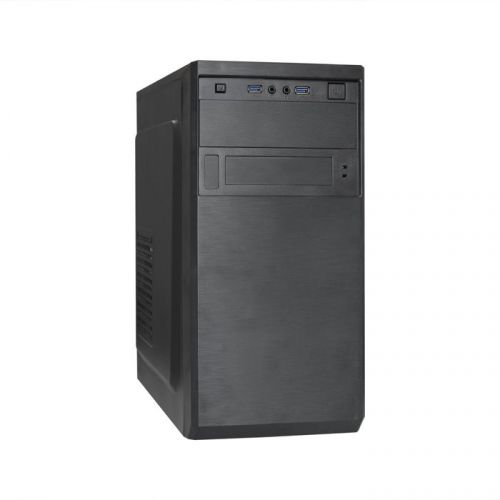 

Корпус mATX Exegate BAA-205U2-400W-8 Minitower, БП AAA400 с вент. 8см, 2*USB3.0, аудио, черный, BAA-205U2-400W-8