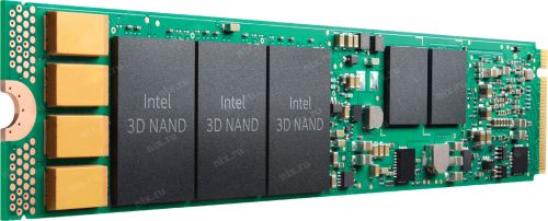 Накопитель SSD M.2 22110 Intel SSDPEYKX040T801 DC P4511 4TB PCIe 3.1 x4 NVMe TLC 3D NAND 2800/2400MB/s IOPS 610K/75K MTBF 2M