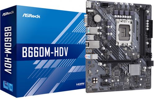 Материнская плата mATX ASRock B660M-HDV