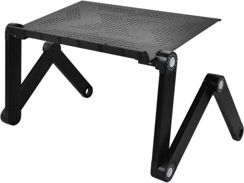 Столик для ноутбуков Cactus CS-LS-X3 27x42см, черный