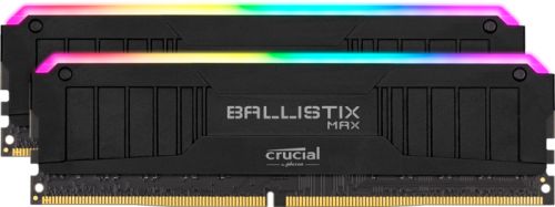 Модуль памяти DDR4 16GB (2*8GB) Crucial BLM2K8G40C18U4BL Ballistix MAX PC4-32000 4000MHz CL18 288pin радиатор RGB 1.35V