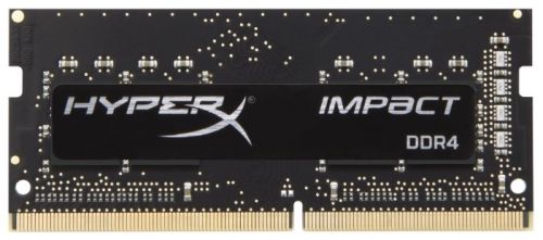 Модуль памяти SODIMM DDR4 8GB HyperX HX429S17IB2/8 Impact PC4-23400 2933MHz CL17 1.2V SR XMP Радиатор RTL