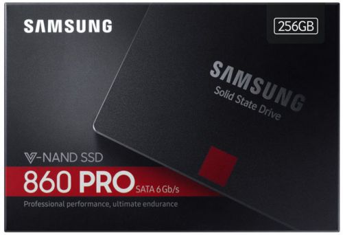 Накопитель SSD 2.5'' Samsung MZ-76P256BW 860 PRO 256GB SATA 6Gb/s 560/530MBs MLC 3D V-NAND IOPS 100K/90K MTBF 2M RTL - фото 6