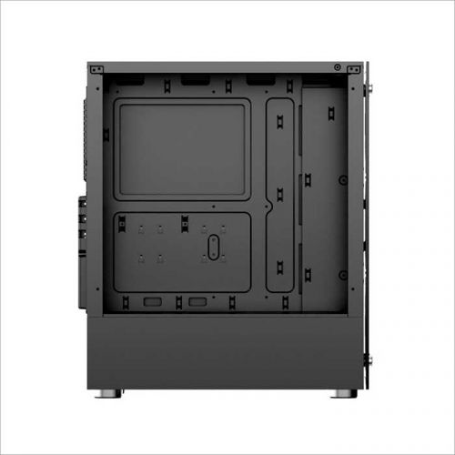 Корпус ATX 1STPLAYER FIRE DANCING V6 V6-4R1 черный, без БП, окно из закаленного стекла, 2*USB 2.0, USB 3.0, audio - фото 6
