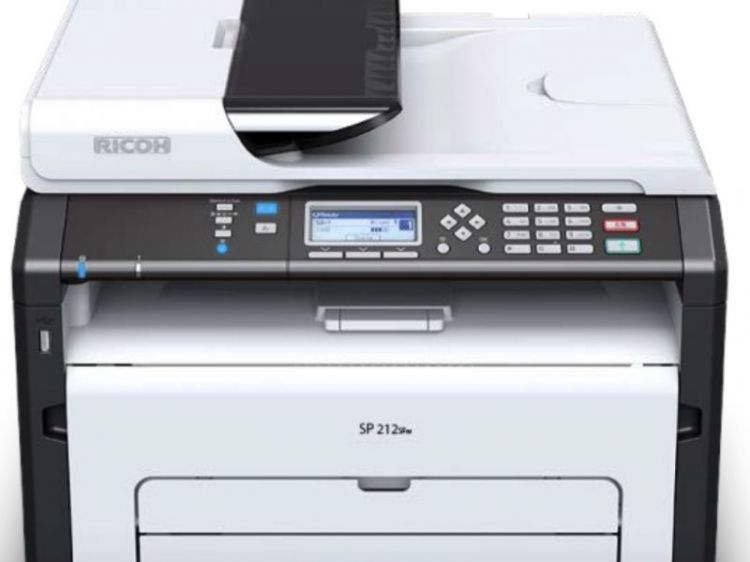 Ricoh sp 210sf как установить драйвера