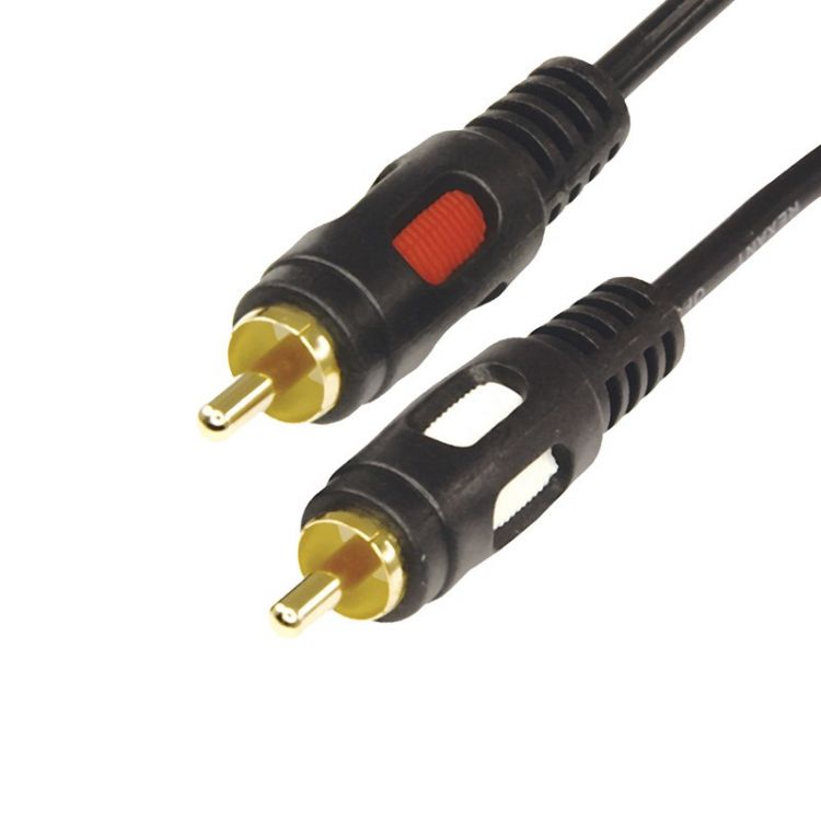 

Кабель Rexant 17-0148 2RCA Plug - 2RCA Plug, 10м (GOLD), 17-0148