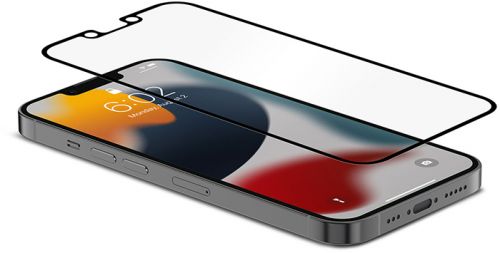 Защитное стекло Moshi iVisor AG 99MO020047 для iPhone 13, цвет боковых сторон: черный - фото 2