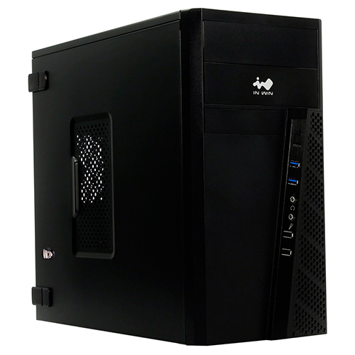 Корпус mATX InWin EFS057BL 6134585 черный, 500W RB-S500HQ7-0, Mini Tower, key lock + key*3pcs, USB 3.0