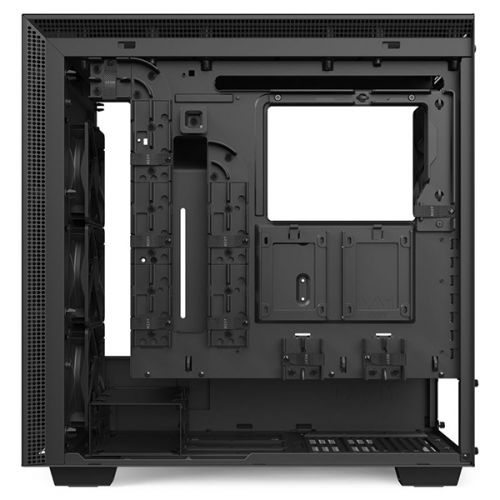 Корпус ATX NZXT H710 black/black, без БП, закаленное стекло, fan 3x120, 1x140mm, 3xUSB 3.1 (Type-A/Type-С), audio CA-H710B-B1 - фото 4