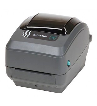 Принтер термотрансферный Zebra GK420T GK42-102220-000 203dpi, 19-108 mm, 127 mm/s, EPL, ZPLII, USB, Ethernet