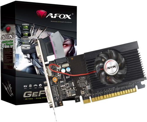 Видеокарта PCI-E Afox GeForce GT 710 AF710-2048D3L7-V1 2GB DDR3 64bit 28nm 954/1600MHz D-Sub/DVI-I/HDMI RTL