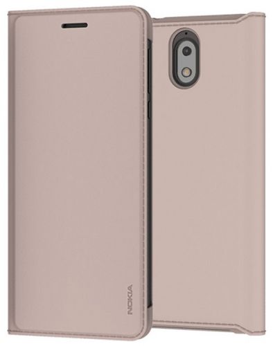 

Чехол Nokia 8P00000001 для Nokia 3.1 Flip Cover cream CP-306, 8P00000001