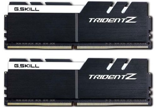 Модуль памяти DDR4 32GB (2*16GB) G.Skill F4-3200C16D-32GTZKW Trident Z PC4-25600 3200MHz CL16 XMP 1.35V Black-White