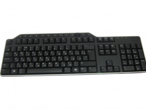 Клавиатура Dell KB522 580-17683 black, wired, business, multimedia, USB