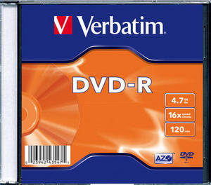 Диск DVD-R Verbatim 43547 54₽