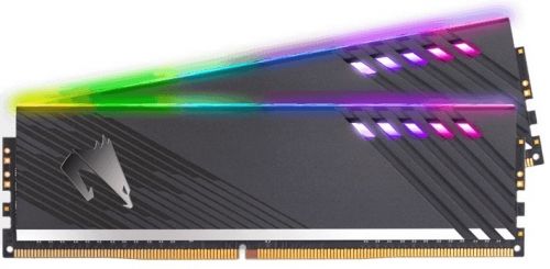 

Модуль памяти DDR4 16GB GIGABYTE GP-ARS16G32 Aorus RGB PC4-25600 3200MHZ CL16 радиатор 1.35V RTL, GP-ARS16G32