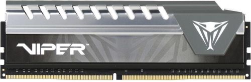 Модуль памяти DDR4 8GB Patriot PVE48G240C6GY V4 ELITE GRAY PC4-19200 2400MHz CL16 1.2V Радиатор RTL