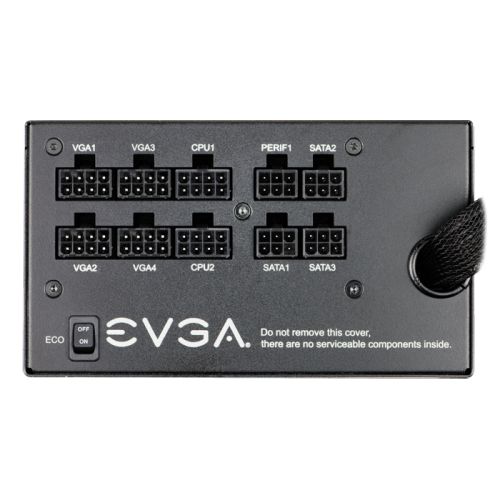Блок питания ATX EVGA GQ 750W 210-GQ-0750-V2 APFC, 80Plus Gold, fan 135mm, Semi Modular, RTL