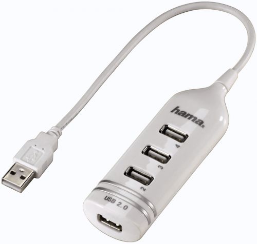 Разветвитель USB 2.0 HAMA Round1:4