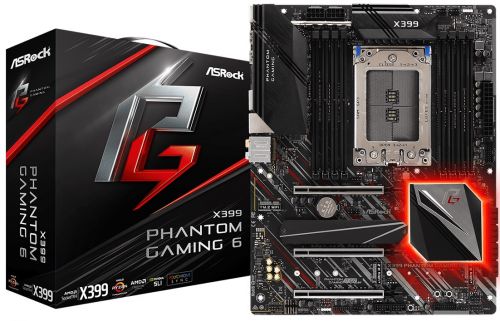 

Материнская плата ATX ASRock X399 PHANTOM GAMING 6, X399 PHANTOM GAMING 6