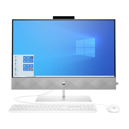 

Моноблок 27'' HP Pavilion 27-d1014ur AiO i3 10305T/16GB/512GB SSD/noDVD/UHD Graphics/27" FHD/Cam/WiFi/Win11Home/white/kbd/mouse, Pavilion 27-d1014ur AiO