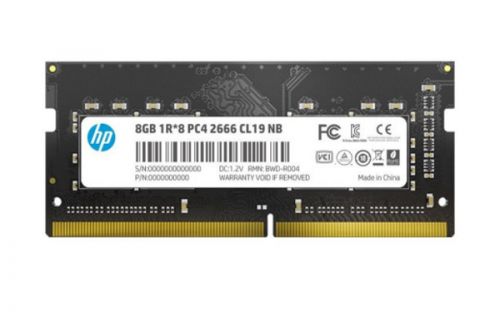 Модуль памяти SODIMM DDR4 8GB HP 7EH98AA#ABB 2666MHz Non-ECC 1Rx8 CL19, HP S1 series