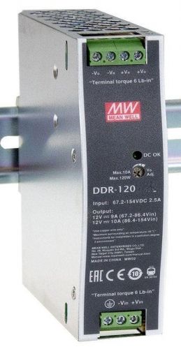 

Преобразователь DC-DC модульный Mean Well DDR-120D-48, DDR-120D-48