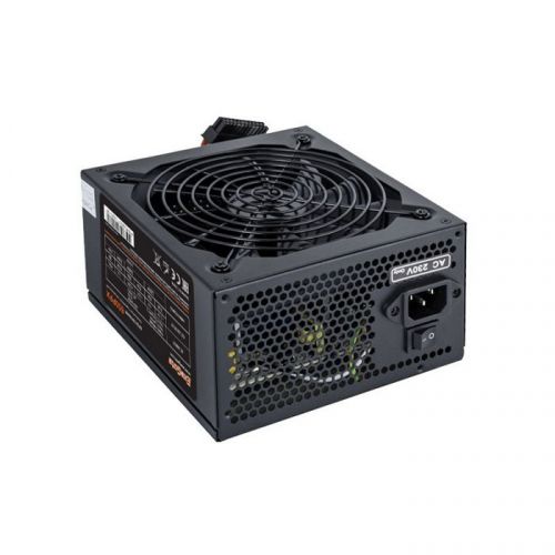 Блок питания ATX Exegate 650PPX EX259612RUS 650W RTL, black, APFC, 14cm, 24p+(4+4)p, PCI-E, 5SATA, 4IDE, FDD