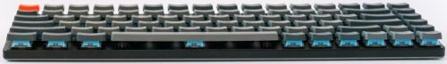 Клавиатура Wireless Keychron K3 ультратонкая, 84 клавиши, RGB подстветка, red switch, алюминиевый корпус, серая K3E1 - фото 5