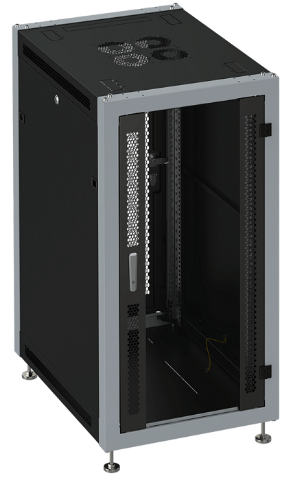 

Шкаф напольный 19", 33U SYSMATRIX SL 6833.913 600x800x1600mm (ШхГхВ) передняя дверь стеклянная, задняя дверь перфорированная, поворотная ручка с замко, SL 6833.913