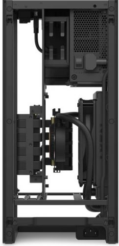 Корпус mini-ITX NZXT H1 черный, 650W, окно из закаленного стекла, USB 3.1, USB Type-C, audio CA-H16WR-B1-EU - фото 5