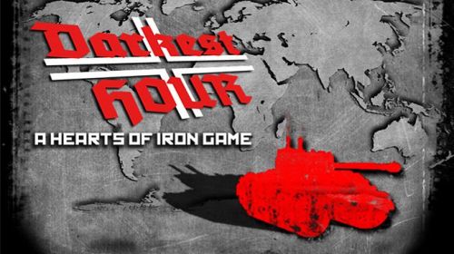 Право на использование (электронный ключ) Paradox Interactive Darkest Hour: A Hearts of Iron Game