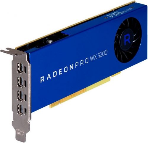 Видеокарта PCI-E AMD Radeon Pro WX 3200 100-506115 4GB GDDR5 128bit 14nm 4*mDP - фото 3