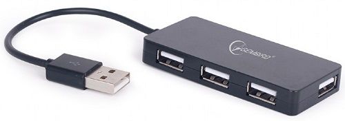 Разветвитель USB 2.0 Gembird UHB-U2P4-03