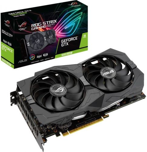 

Видеокарта PCI-E ASUS GeForce GTX 1660 Super ROG STRIX GAMING ADVANCED (ROG-STRIX-GTX1660S-A6G-GAMING) 6GB GDDR6 192bit 12nm 1530/140002Mhz 2*HDMI/2*D, GeForce GTX 1660 Super ROG STRIX GAMING ADVANCED (ROG-STRIX-GTX1660S-A6G-GAMING)