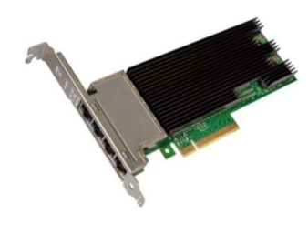 Сетевая карта Intel X710T4BLK Ethernet Converged Network Adapter X710-T4 (PCIe 3.0 x8, 4xRJ45 (10GBASE-T) LP bulk