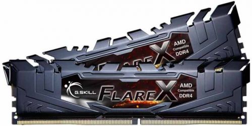 Модуль памяти DDR4 16GB (2*8GB) G.Skill F4-3200C14D-16GFX Flare X PC4-25600 3200MHz CL14 XMP 1.35V - фото 1