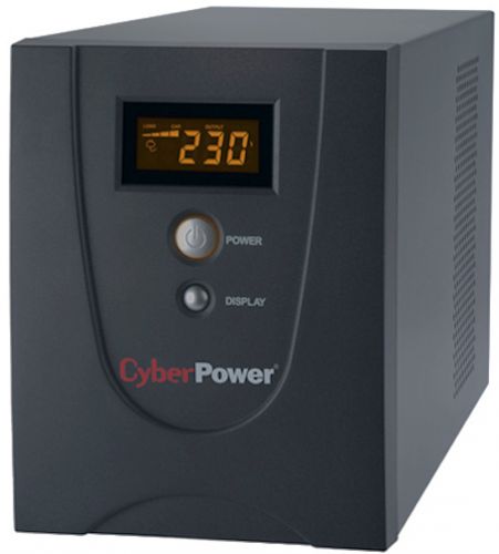 

Источник бесперебойного питания CyberPower VALUE 1200ELCD line-interactive, напряжение-165Vac-270Vac, батарея 12V/7 AH*2 LCD, VALUE 1200ELCD