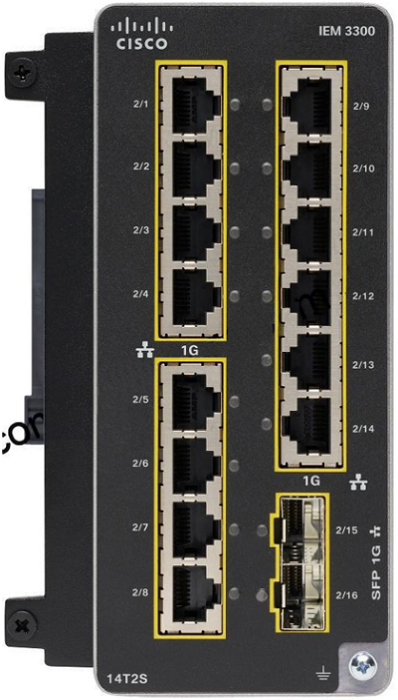 Сетевой модуль Cisco IEM-3300-14T2S=