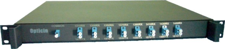 

Мультиплексор Optiset CWDM-BiDi-08-16wave-1 CWDM, одно волокно, 8 каналов, 16 длин волн с 1310 по 1610нм, Type 1, LC, CWDM-BiDi-08-16wave-1