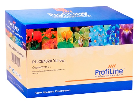 Картридж ProfiLine PL-CE402A PL_CE402A_Y для принтеров HP Color LaserJet Enterprise M551dn/M551n/M551xh Yellow 6000 копий ProfiLine