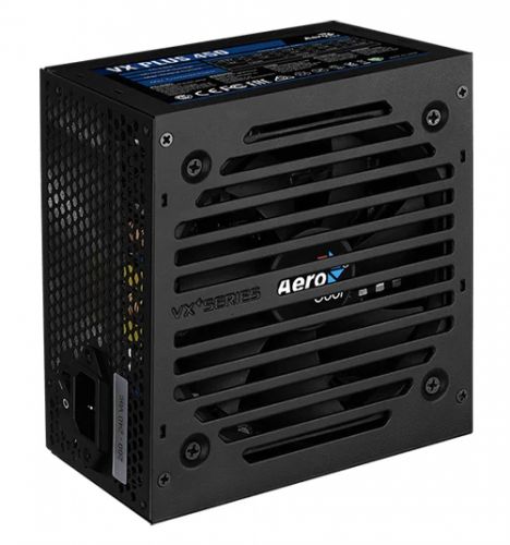 Блок питания ATX AeroCool VX PLUS 450 4713105962741 450W (20/24+2 SATA+2 PATA+6/8 pin, вентилятор d120мм)