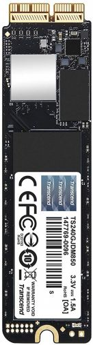 

Набор Transcend TS240GJDM850 для апгрейда Apple с твердотельным накопителем 240GB JetDrive 850, TS240GJDM850