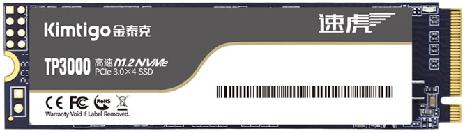 Накопитель SSD M.2 2280 KIMTIGO K256P3M28TP3000 TP3000 256GB PCI-E 2500/1100MB/s