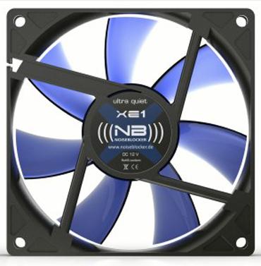 Вентилятор для корпуса Noiseblocker BlackSilentFan XE1