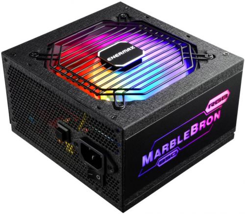 Блок питания Enermax EMB850EWT-RGB черный, 850W, 80 PLUS Bronze, 120mm fan, semi-modular