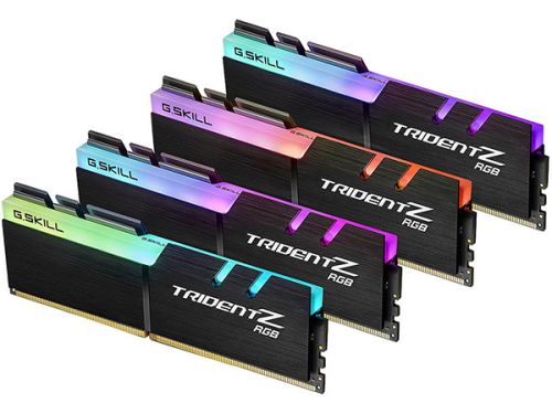 Модуль памяти DDR4 32GB (4*8GB) G.Skill F4-4133C17Q-32GTZR Trident Z RGB, PC4-33000, 4133MHz, CL17, радиатор, 1.4V