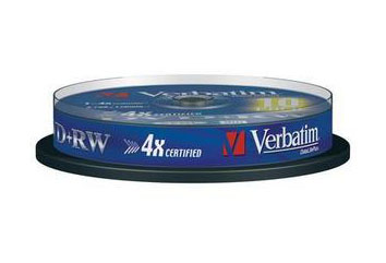 Диск DVD+RW Verbatim 43488