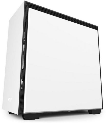Корпус ATX NZXT H710 white/black, без БП, закаленное стекло, fan 3x120, 1x140mm, 3xUSB 3.1 (Type-A/Type-С), audio CA-H710B-W1 - фото 1