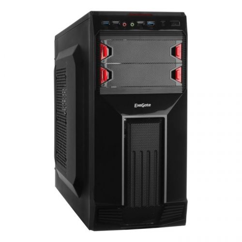 

Корпус ATX Exegate AB-224U EX261425RUS miditower, AB350W, 80mm, 2*USB+2*USB3.0, Audio, black, AB-224U